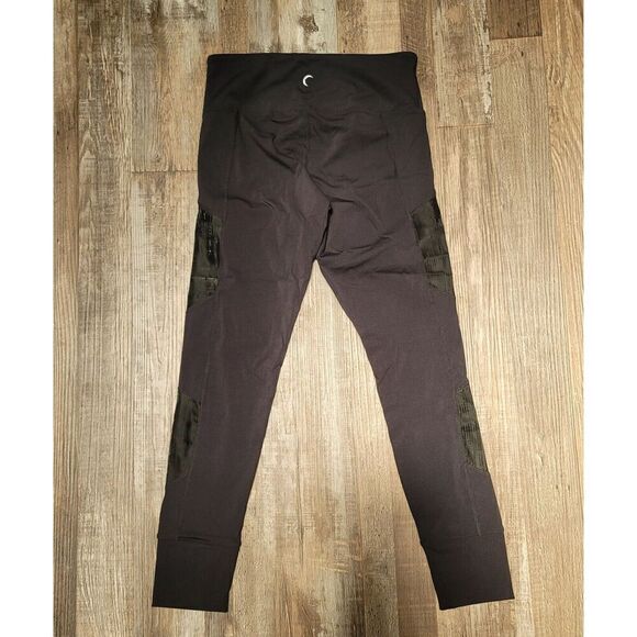 Zyia Active Black Spandex Leggings Gym Athletic Size 4 - Picture 4 of 7